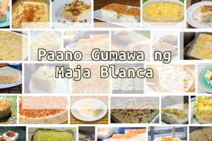 paano gumawa ng maja blanca