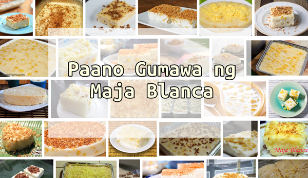 paano gumawa ng maja blanca